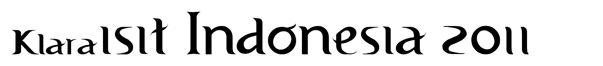 Visit Indonesia 2011